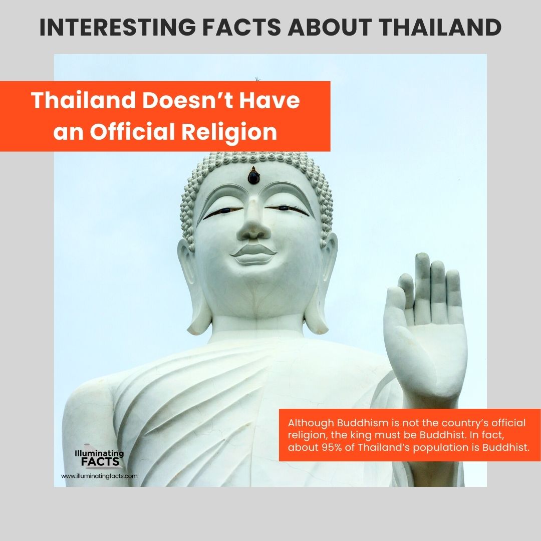 Thailand Doesn’t Have an Official Religion