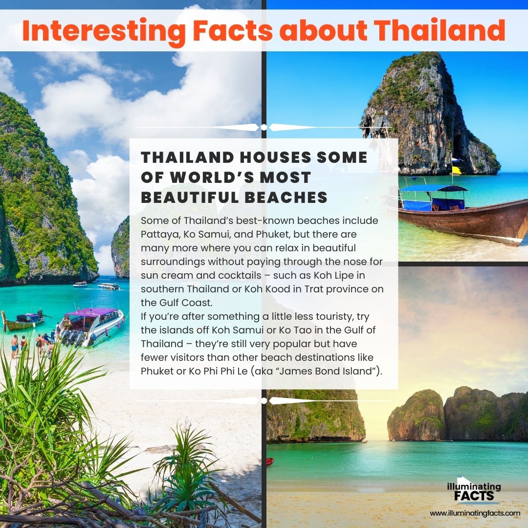 Thailand Houses Some of World’s Most Beautiful Beaches