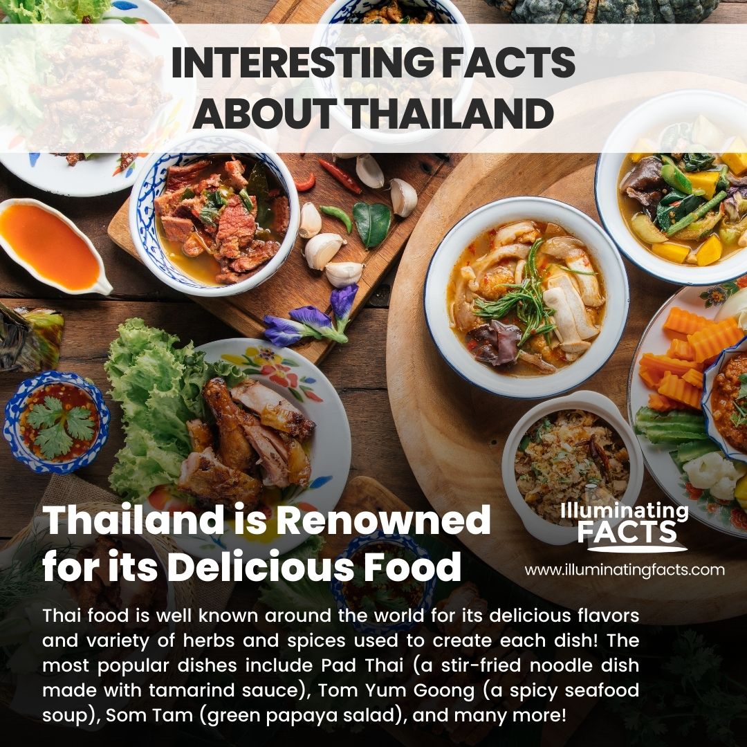Thailand is Renowned for its Delicious Food