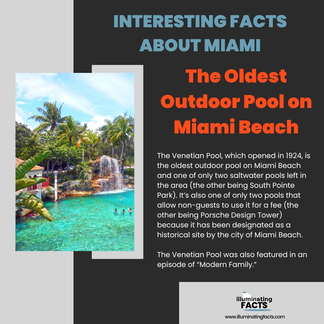 The Oldest Outdoor Pool on Miami Beach