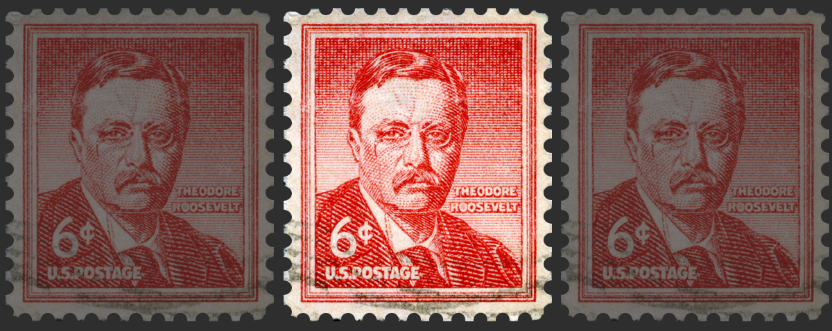 Theodore Roosevelt on Postage Stamp