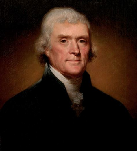 Thomas Jefferson in 1800