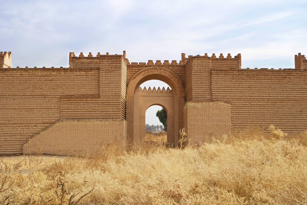 the outer walls of Babylon