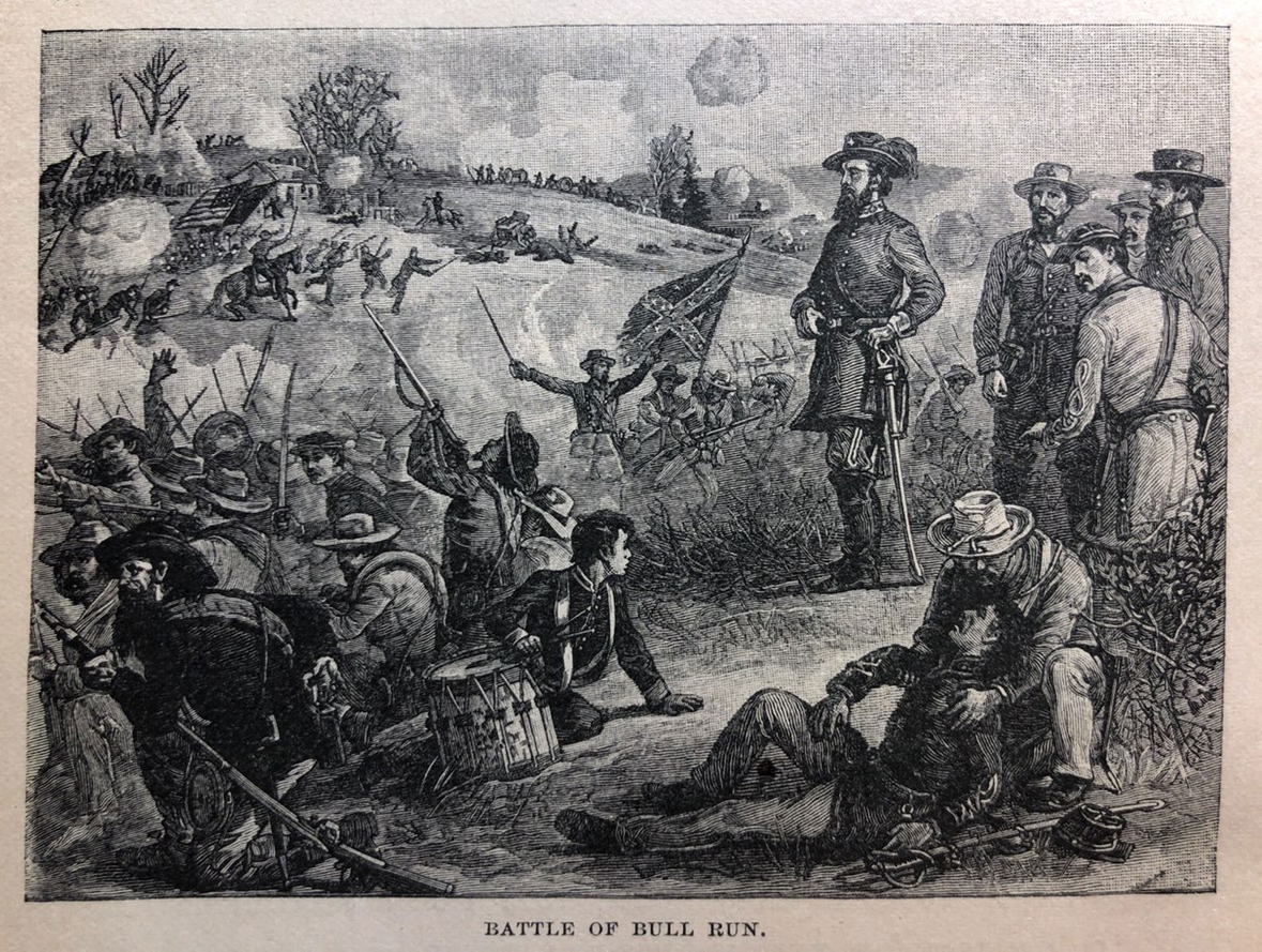 illustration of the Battle of Bull Run