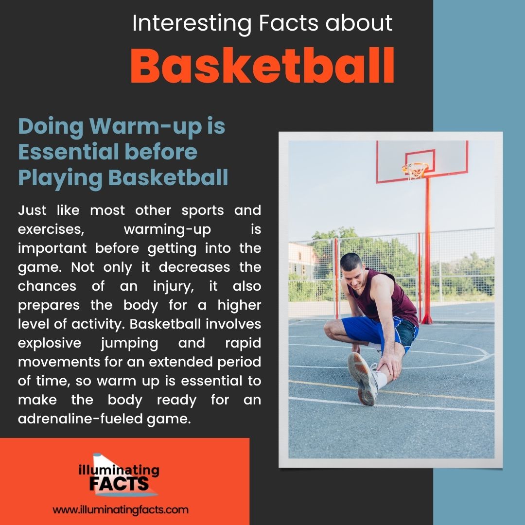 Doing Warm-up is Essential before Playing Basketball