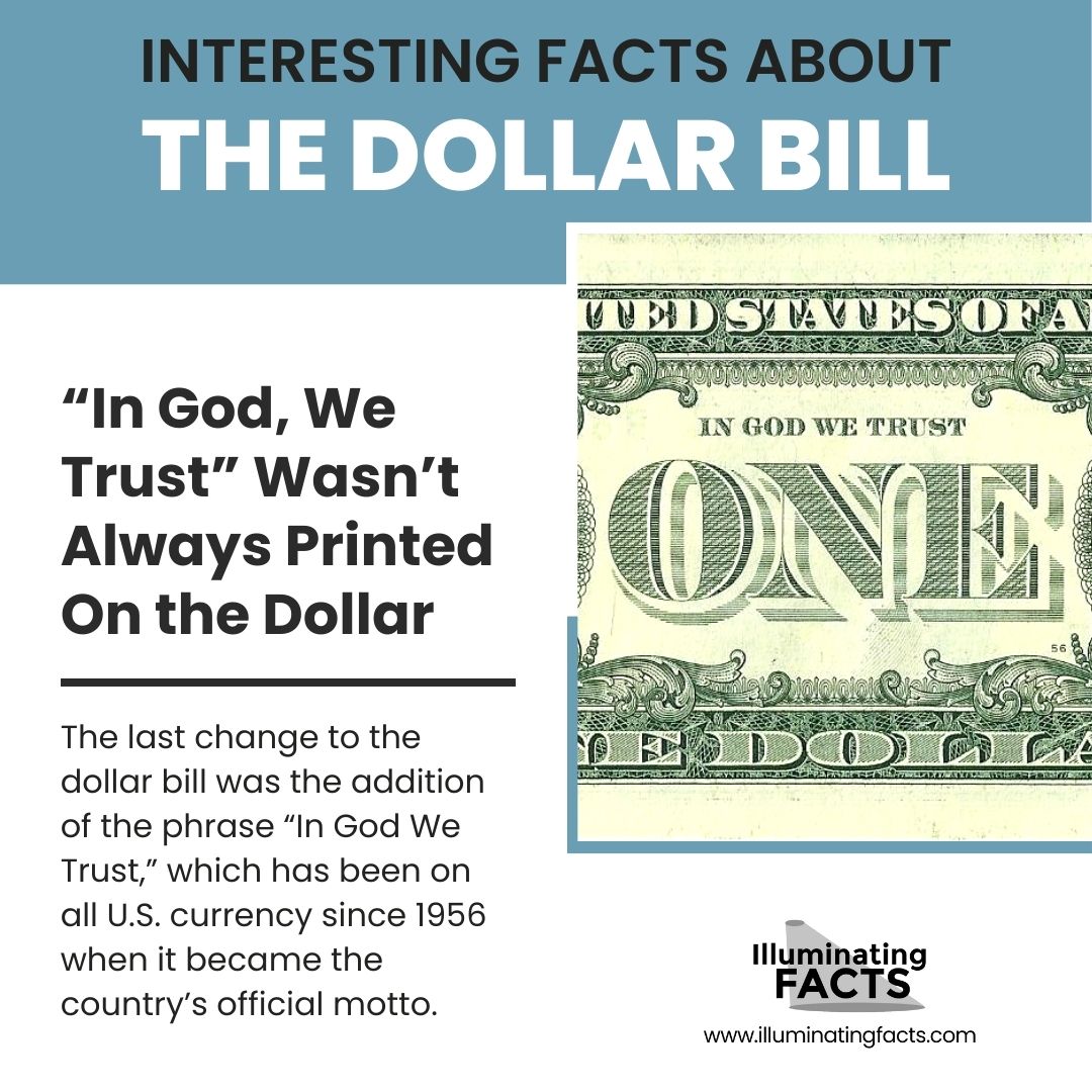 “In God, We Trust” Wasn’t Always Printed On the Dollar