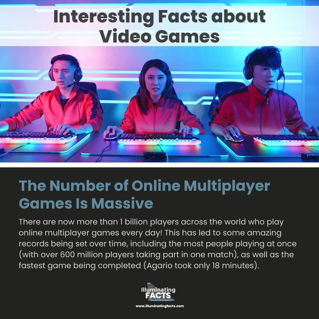 The Number of Online Multiplayer Games Is Massive