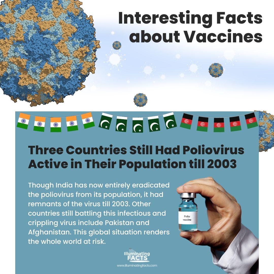 Three Countries Still Had Poliovirus Active in Their Population till 2003