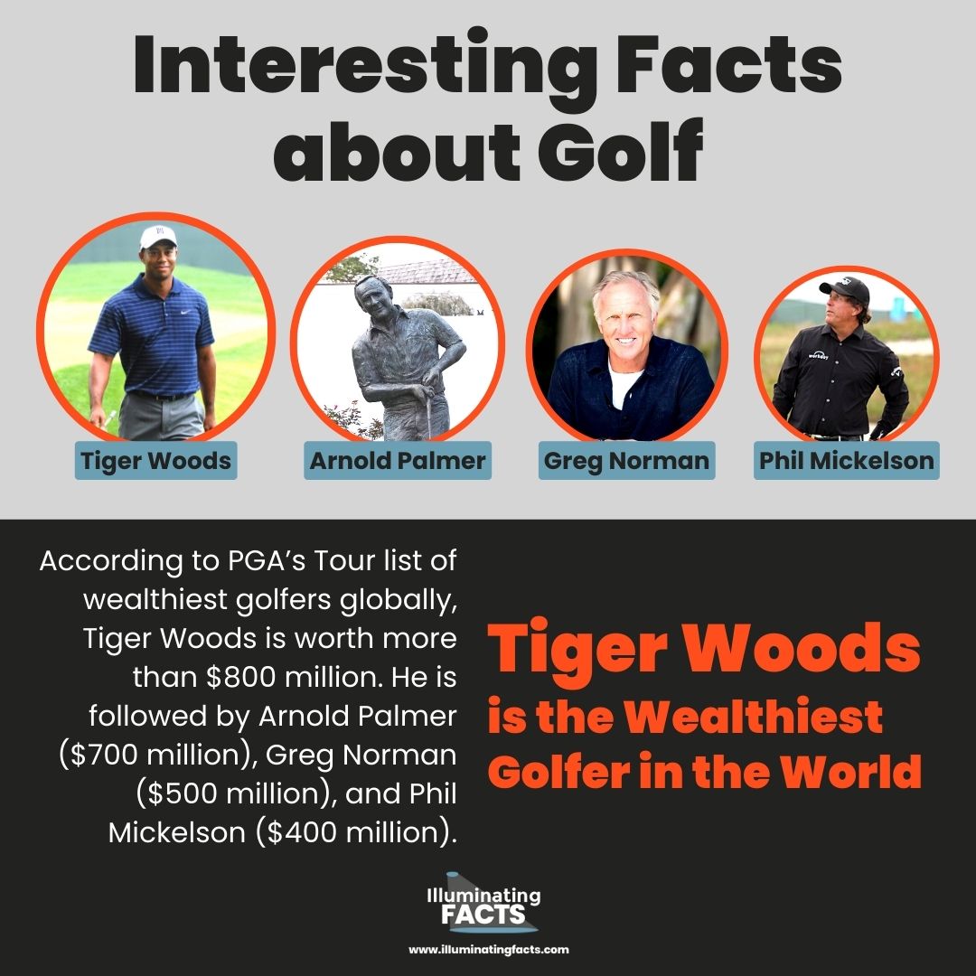 Tiger Woods is the Wealthiest Golfer in the World
