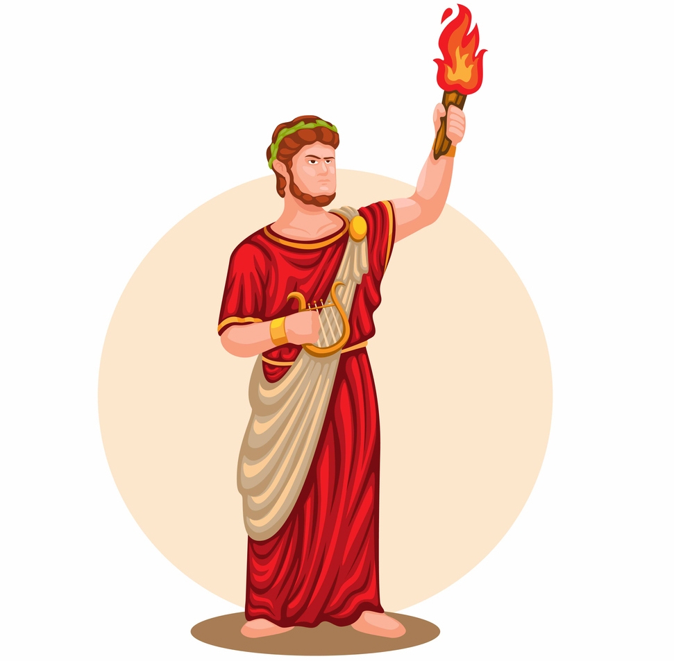 an illustration of Nero, the fifth emperor of Rome