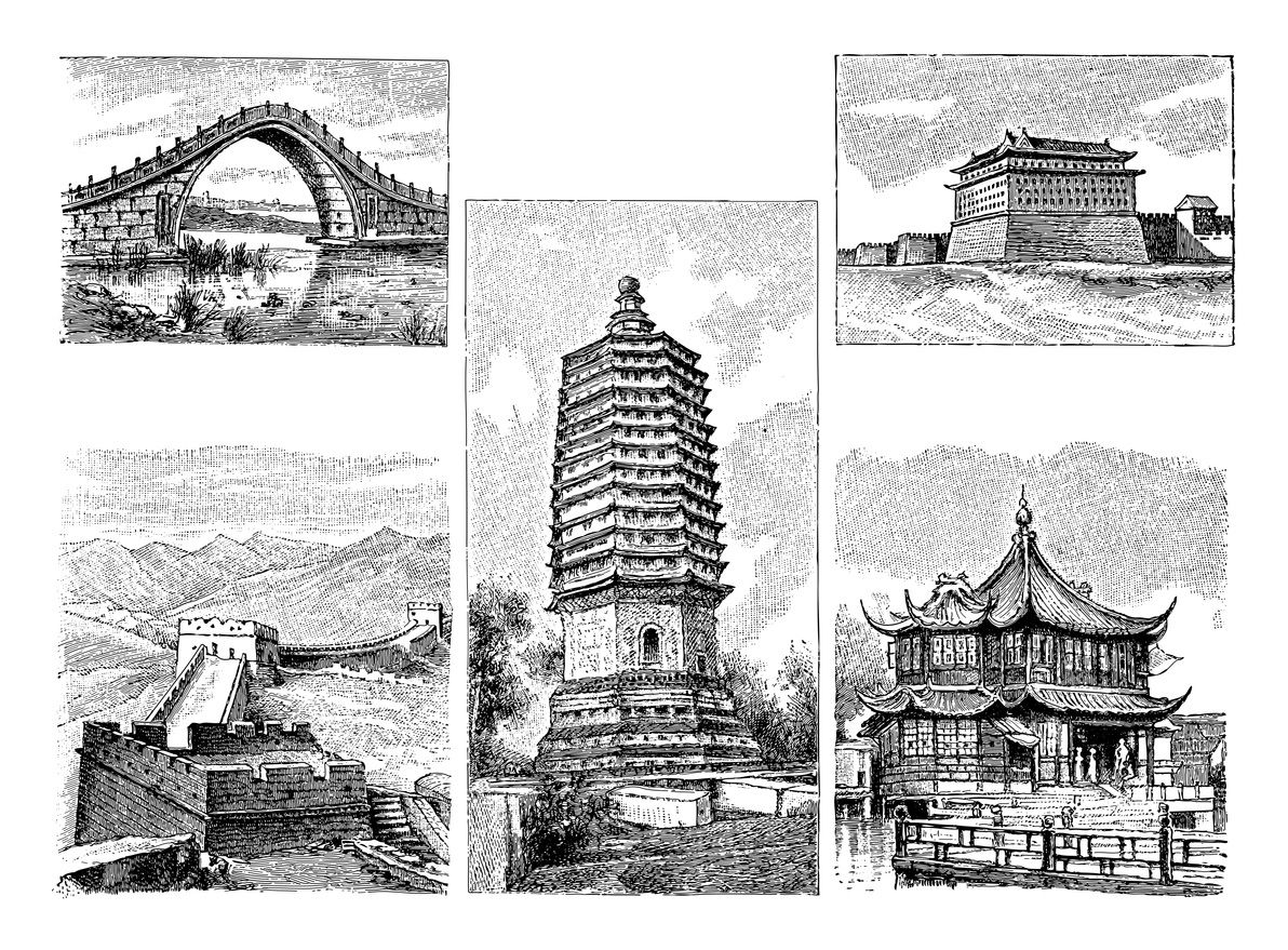 different Chinese architecture