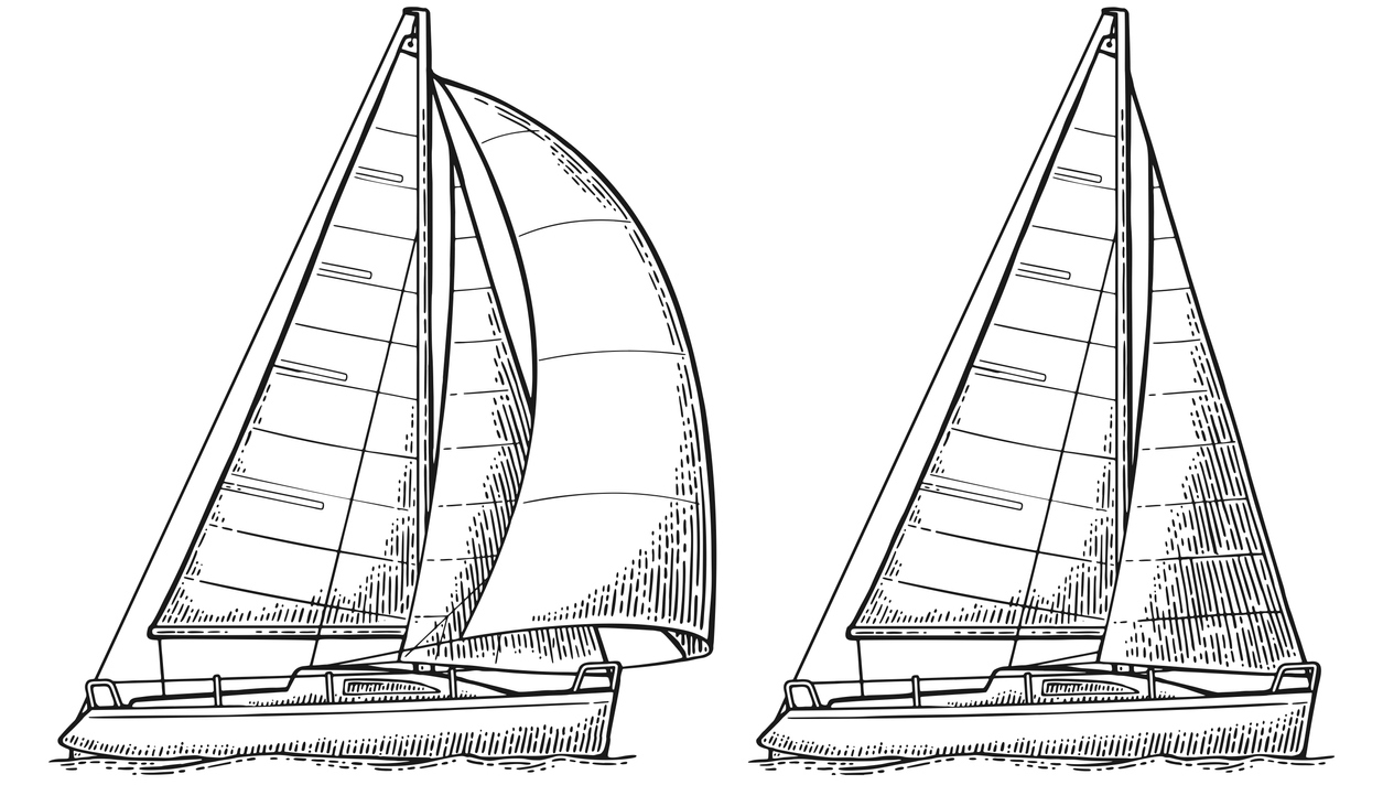 illustration of yacht boats