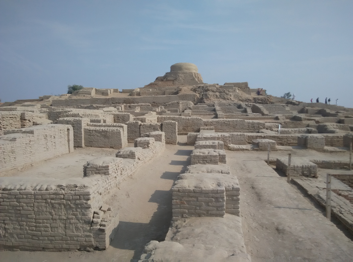 remains and ruins of ancient Indus Valley civilization