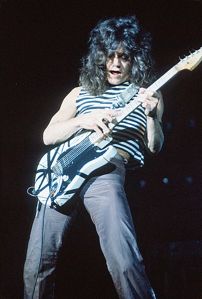 Eddie Van Halen at the New Haven Coliseum