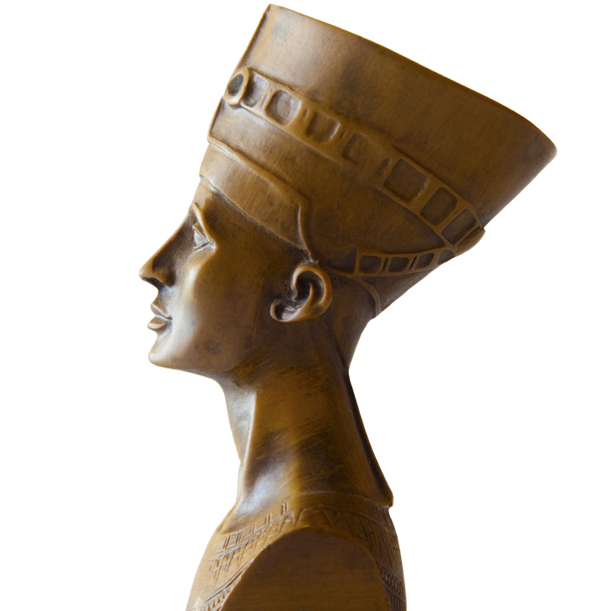 head statue of queen Cleopatra
