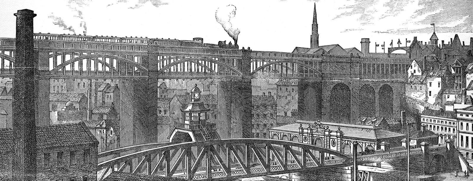 illustration of railway