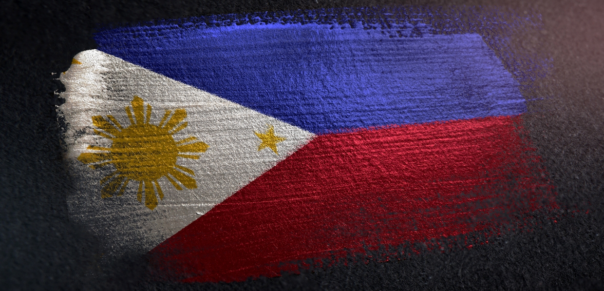 painted Philippine flag