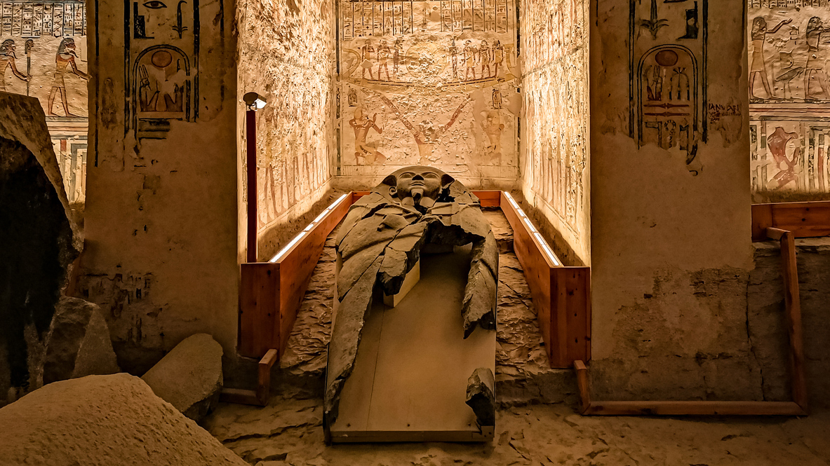 tombs of the pharaohs