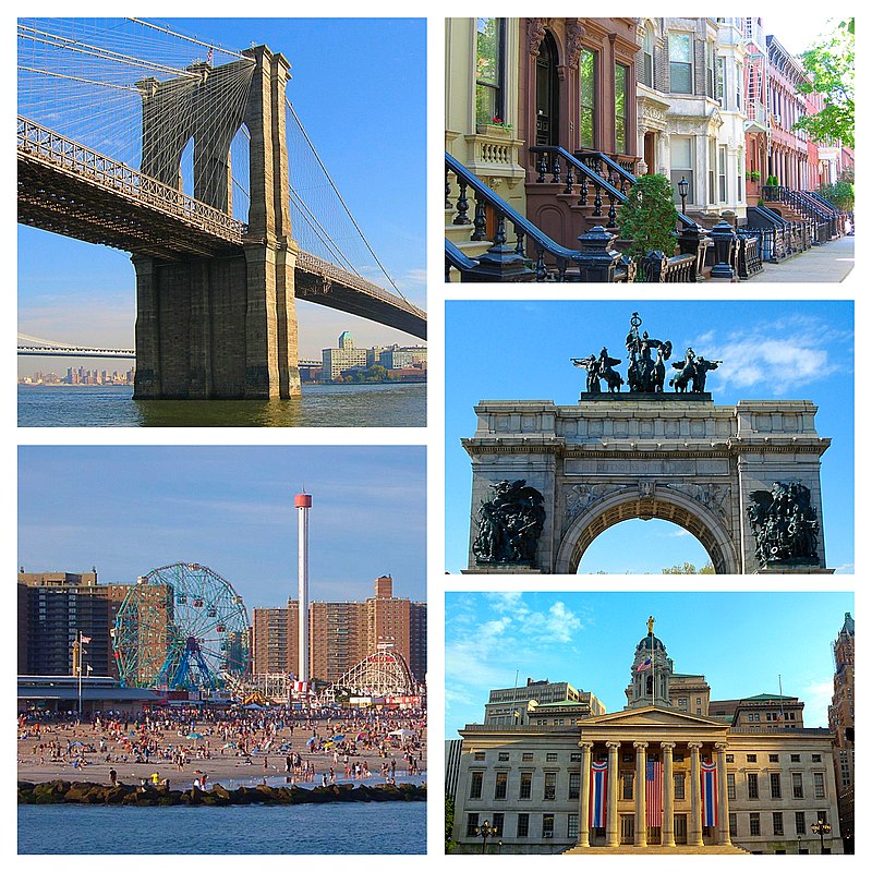 Brooklyn NY Photo Collage