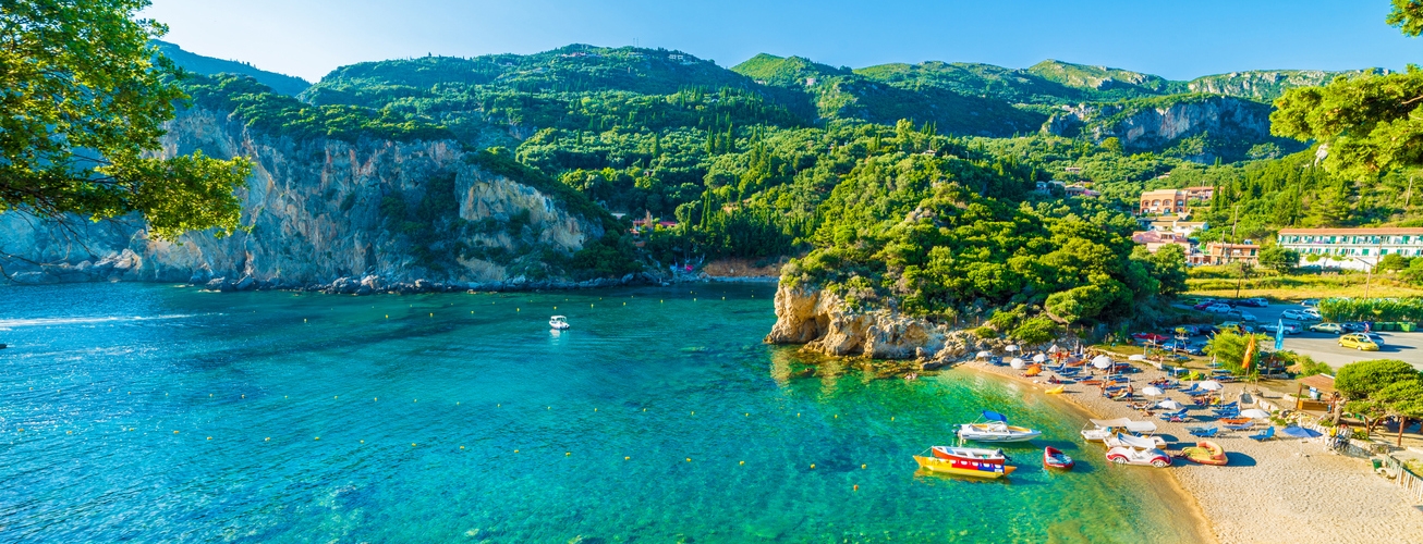 Corfu Island in the Ionian Islands