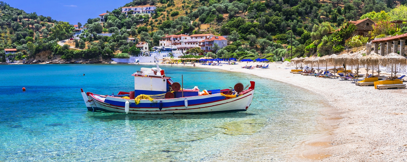Samos Island in the North Aegean Islands