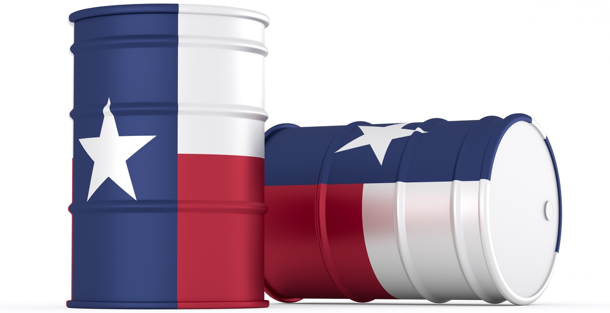 texas oil barrels