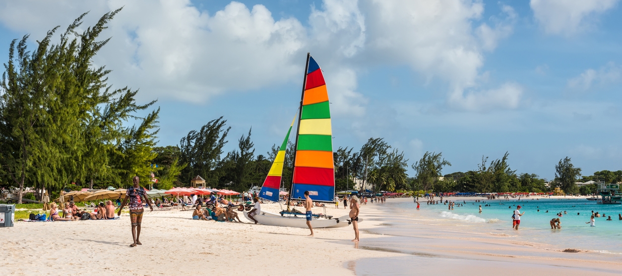 Brownes beach in Barbados