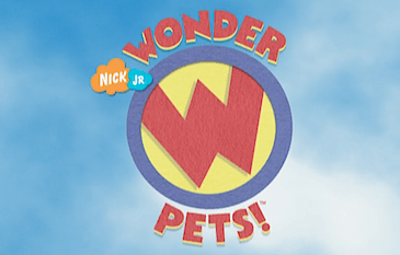 Screenshot of the title card of Wonder Pets!