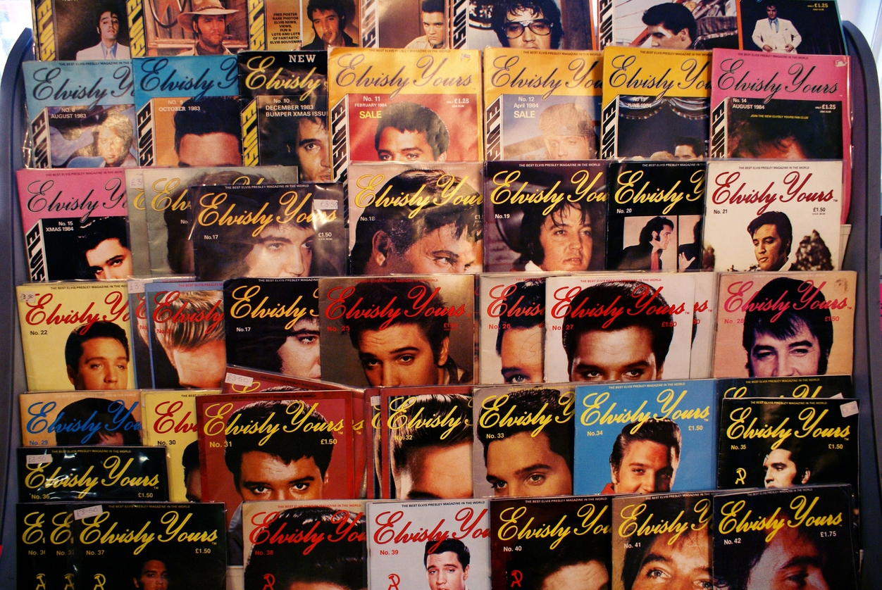 Elvis Presley magazine collection