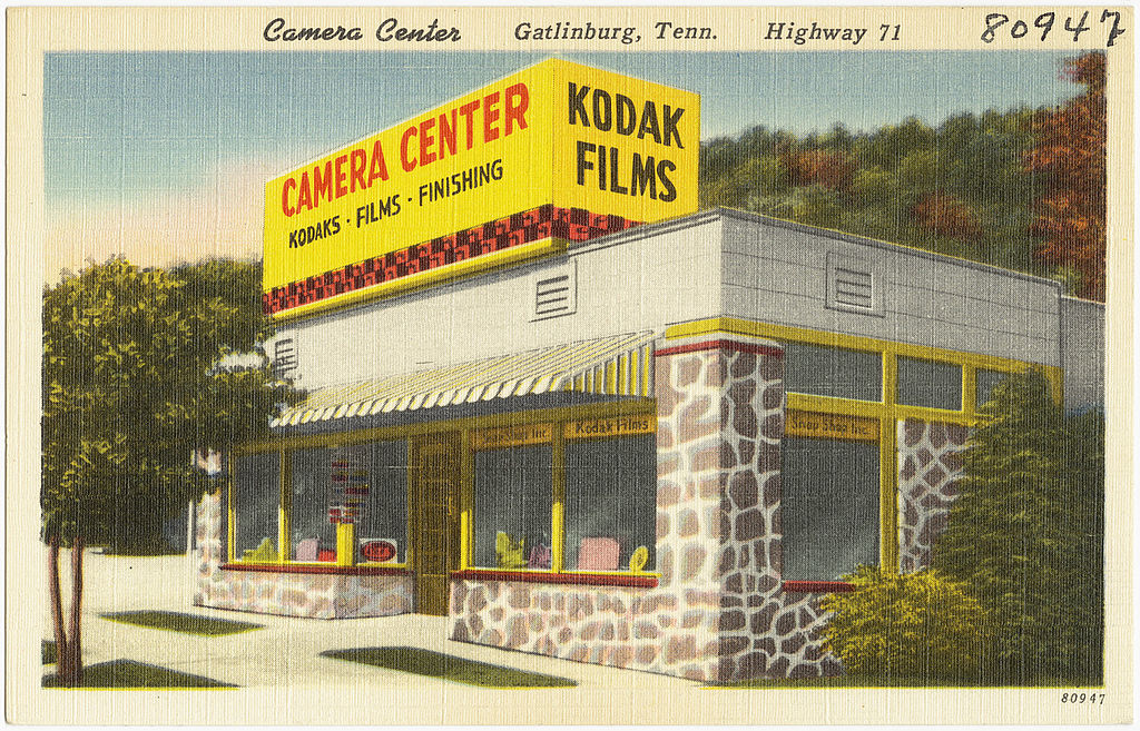 Kodak Camera Center, Gatlinburg, Tenn, Highway 71