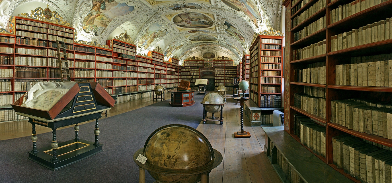 Prague-baroque library