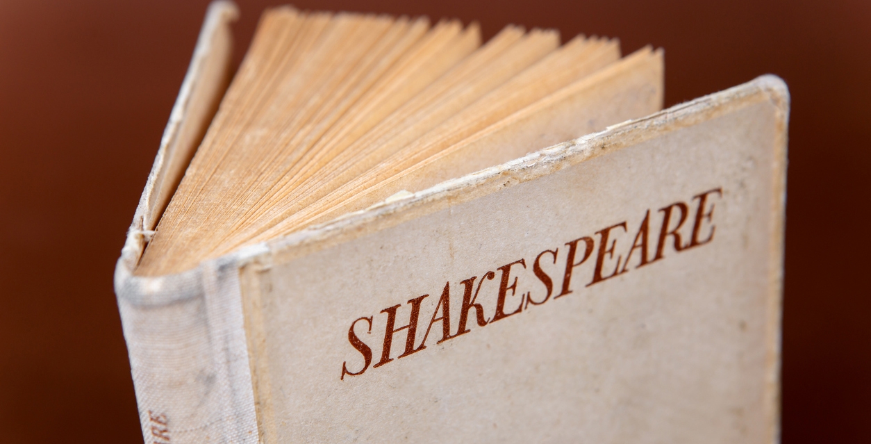 a collection of Shakespeare’s plays
