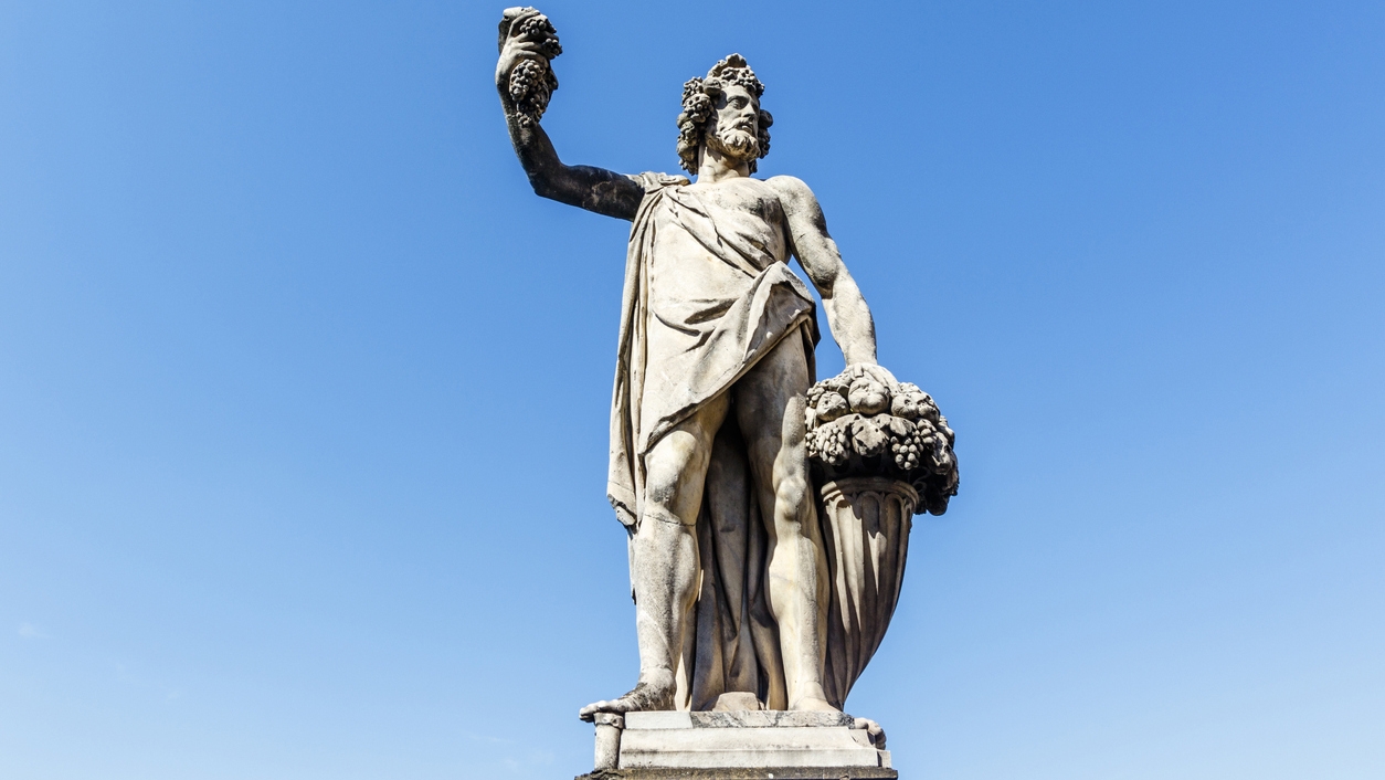 statue of Bacchus