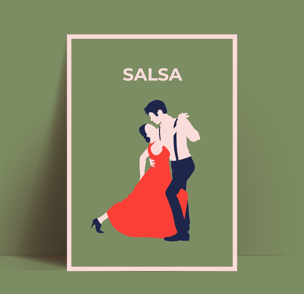a dance poster of Salsa