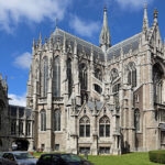 Representation of Gothic-style architecture design