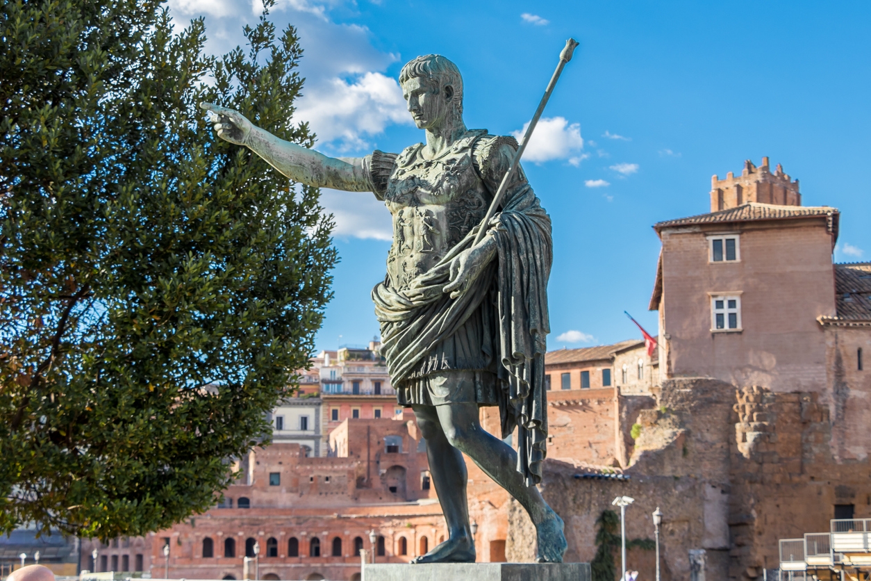 Augustus statue in Rome