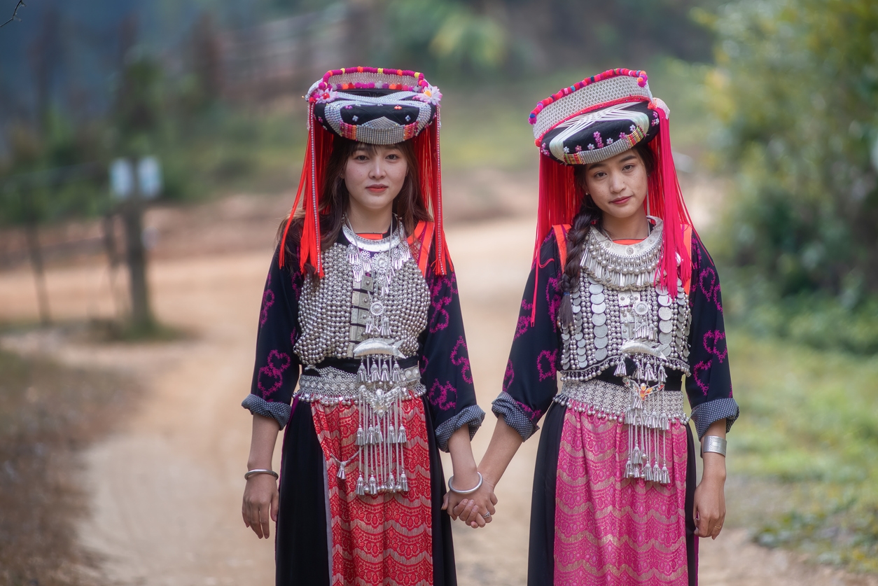 Children of the Lisu tribe