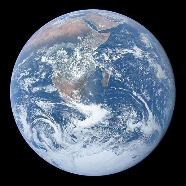 Earth as seen from outer space, The Blue Marble