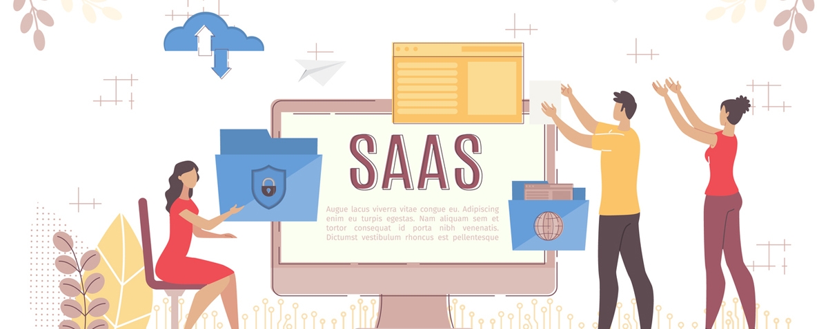 Illustration of a SaaS business