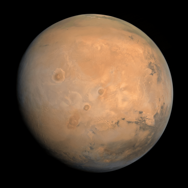 Mars in true color