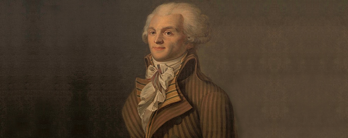 portrait of Maximilien Robespierre