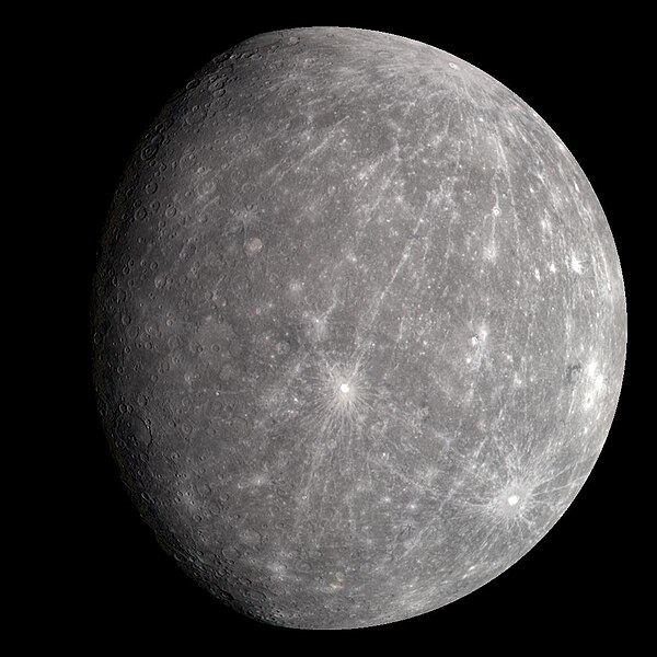 Mercury in true color