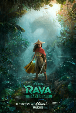 Raya and The Dragon poster