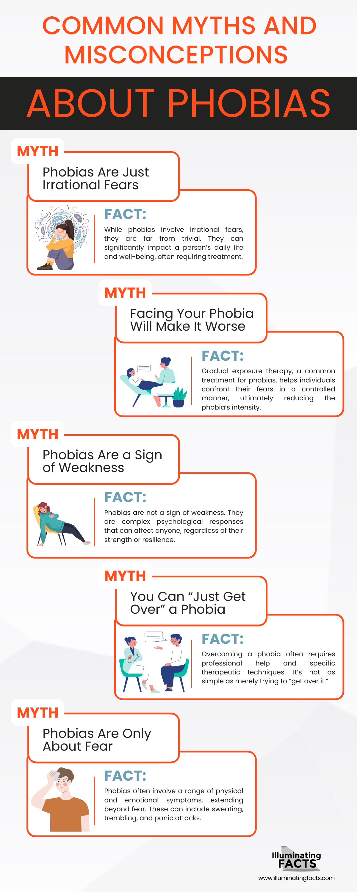 Common Myths and Misconceptions about Phobias