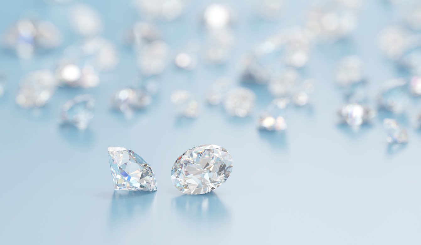 A collection of beautiful diamonds