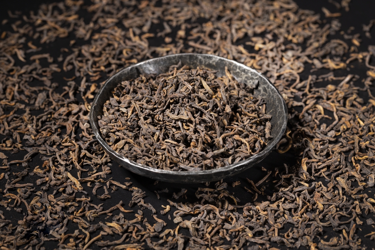 Traditional Chinese puer tea