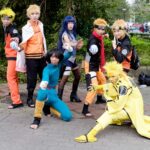 Group Portrait of Naruto Cosplayers at CWT40